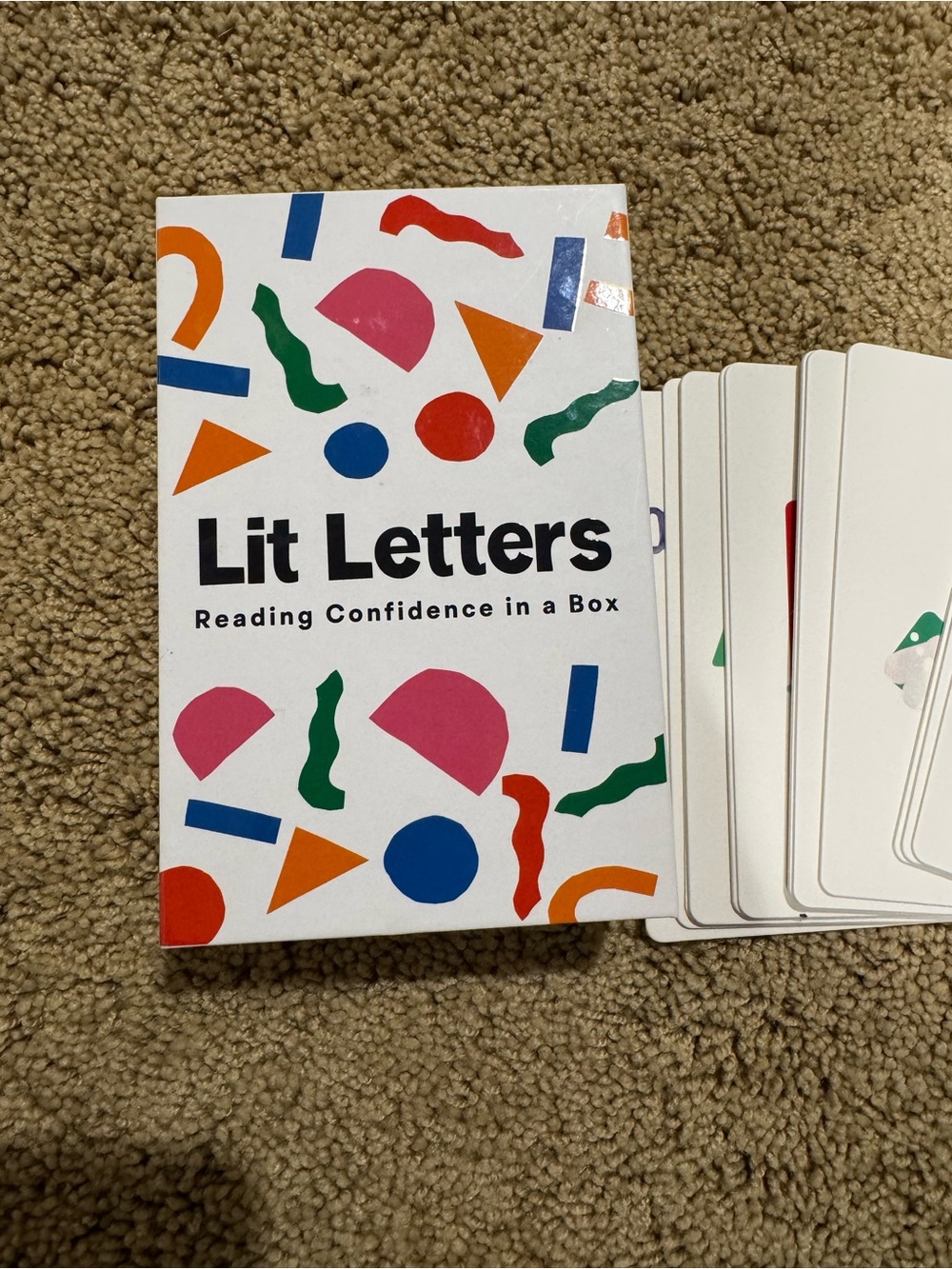 Lit Letters Kids - Colorful Educational Flashcards